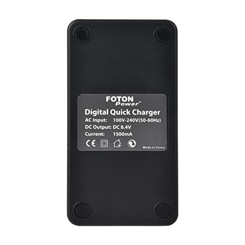 FOTON POWER Super Quick Battery Charger for NP-F970 F770 F750 FX1000E GV-HD700E Compatible for Camera Battery Charger - cambuy-lives FOTON POWER Super Quick Battery Charger for NP-F970 F770 F750 FX1000E GV-HD700E Compatible for Camera Battery Charger - cambuy-lives